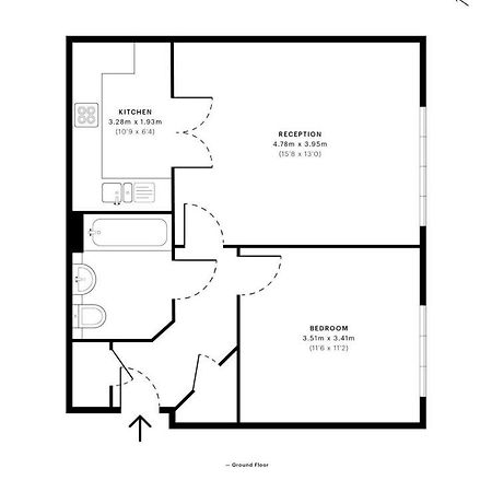Lovely 1 Bed Apartment, 15Mins From Central London Bagian luar foto